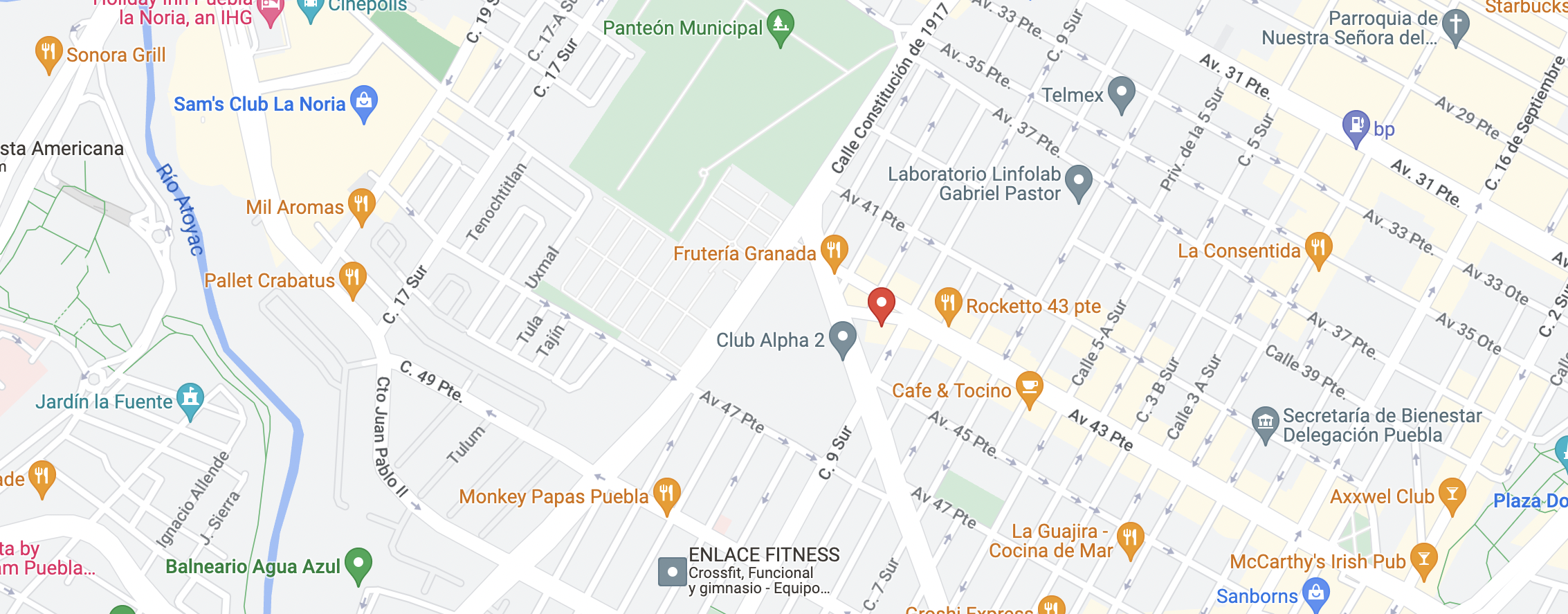 Mapa Alfamaq Ciudad de Mexico Iztapalapa