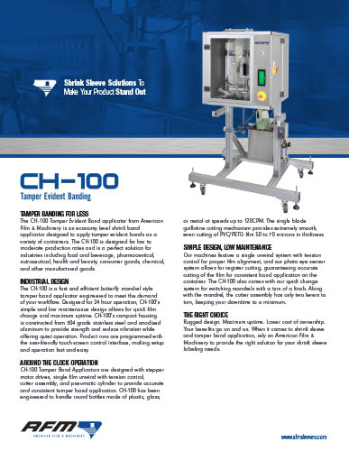 Imagen CH-100 Brochure