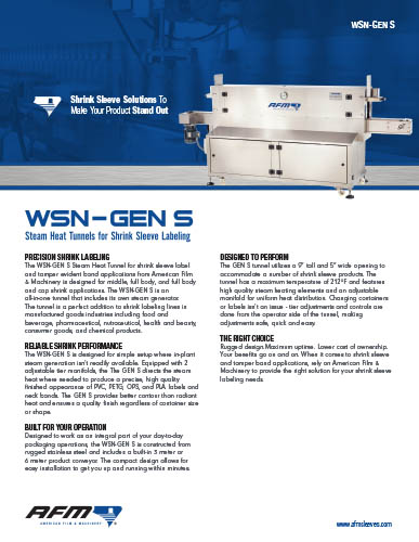 Imagen WSN-GEN S Brochure