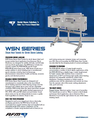 Imagen Serie WSN Brochure